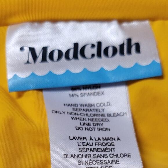 NWOT ModCloth Bikini Top Santa Barbara Saturdays Pin UP Cottage Core Retro SZ 3X - Picture 5 of 7